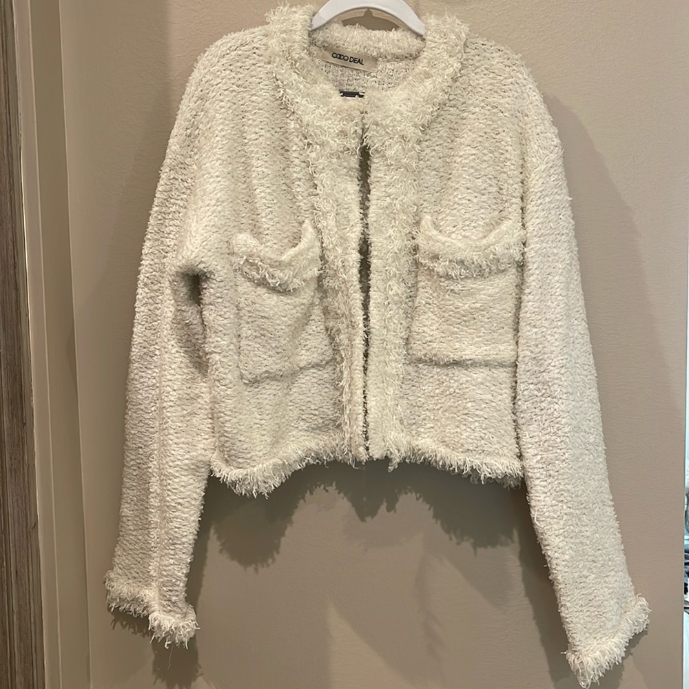 Chanel style jacket in Chenille